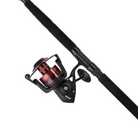 Penn Fierce Iii Spinning Combo, 8000 Sz 5 Brg Reel Not Spooled, 10' 2Pc Heavy, Moderate Fast, EvaShrink FRCIII8000102H